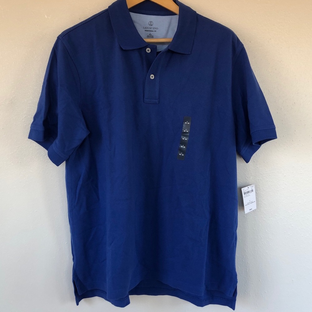 Land’s End Men’s Polo NWT